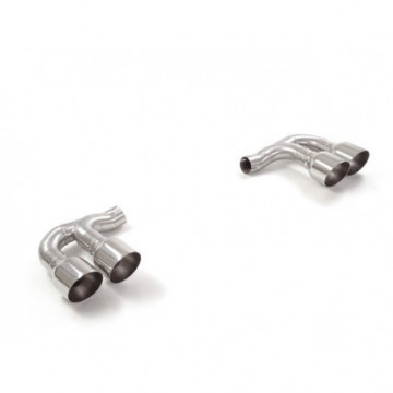 Terminale inox rotondo 2/2x108 mm...