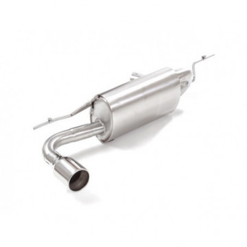 Posteriore inox con terminale rotondo...