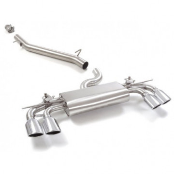 Tubo centrale Gr.N senza silenziatore...