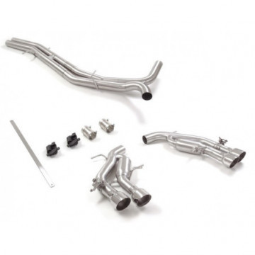 Tubo centrale Gr.N senza silenziatore...