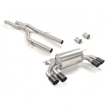 Tubo centrale inox + Posteriore inox...