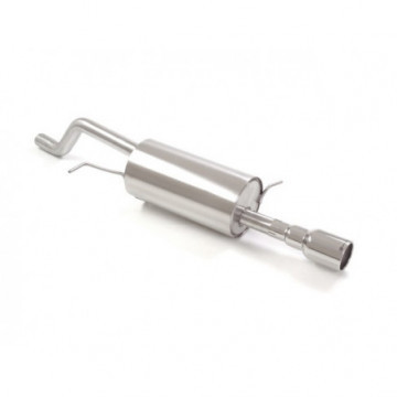 Posteriore inox con terminale rotondo...