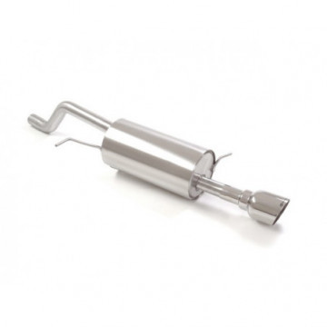 Posteriore inox con terminale rotondo...