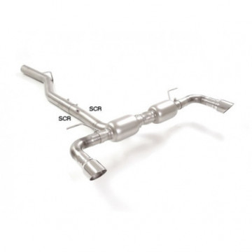 Posteriore inox sdoppiato con...