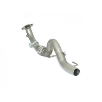 Tubo anteriore con flessibile inox