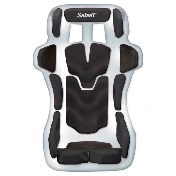 KIT CUSCINI TAGLIA L NERI PER SEDILE...