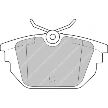 SERIE PASTIGLIE FRENO FERODO RACING