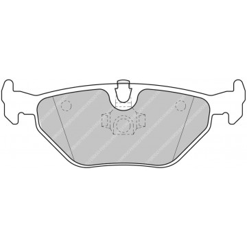 SERIE PASTIGLIE FRENO FERODO RACING