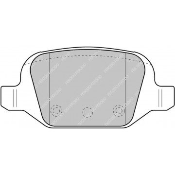 SERIE PASTIGLIE FRENO FERODO RACING