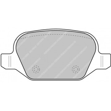 SERIE PASTIGLIE FRENO FERODO RACING