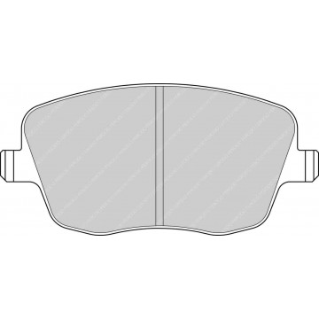 SERIE PASTIGLIE FRENO FERODO RACING