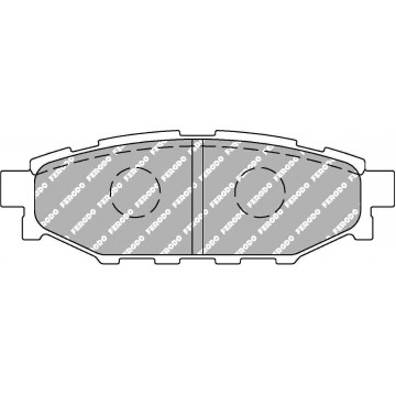 SERIE PASTIGLIE FRENO FERODO RACING