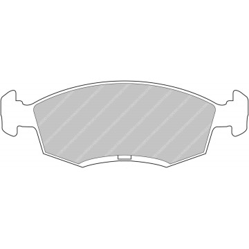SERIE PASTIGLIE FRENO FERODO RACING