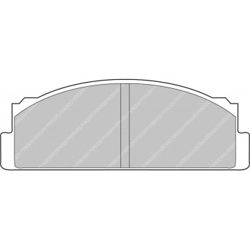 SERIE PASTIGLIE FRENO FERODO RACING