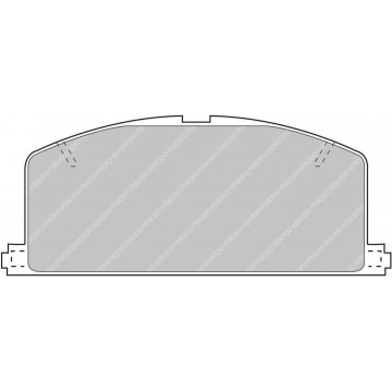 SERIE PASTIGLIE FRENO FERODO RACING