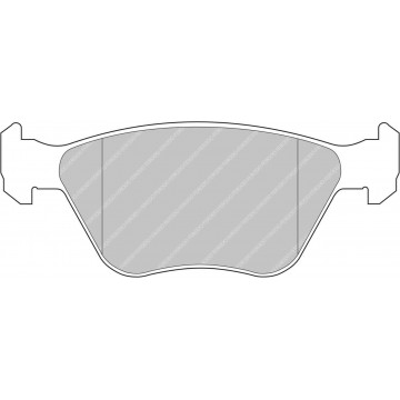 SERIE PASTIGLIE FRENO FERODO RACING