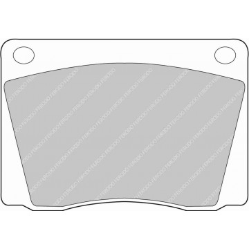 SERIE PASTIGLIE FRENO FERODO RACING