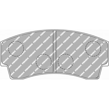 SERIE PASTIGLIE FRENO FERODO RACING