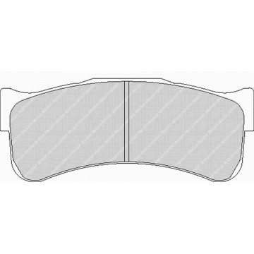 SERIE PASTIGLIE FRENO FERODO RACING