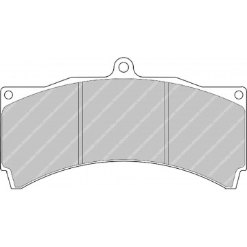 SERIE PASTIGLIE FRENO FERODO RACING