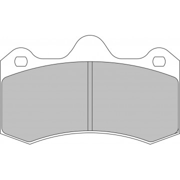 SERIE PASTIGLIE FRENO FERODO RACING