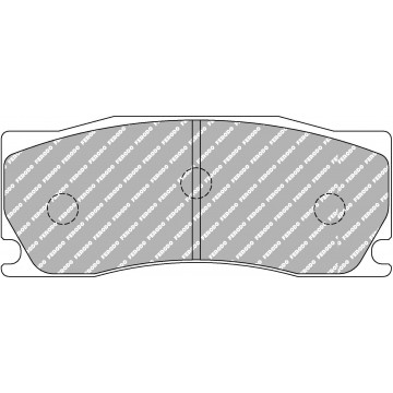 SERIE PASTIGLIE FRENO FERODO RACING