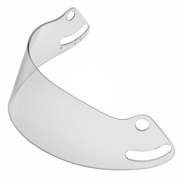 VISERIA CORTA TRASPARENTE PER CASCHI...