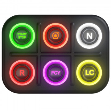 PULSANTIERA AIM K6 CON CAVO CAN AIM 1MT