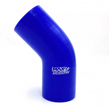 CURVA IN SILICONE 45° DIAM....