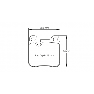 Sagoma Pagid E1580