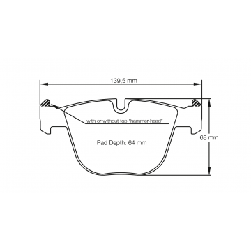 Sagoma Pagid E8021