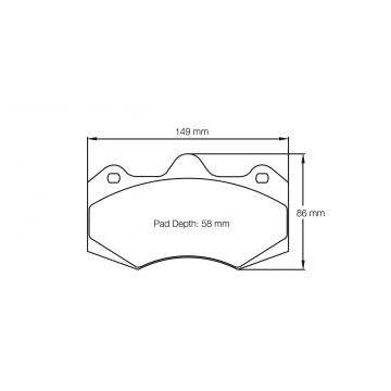 Sagoma Pagid E8261