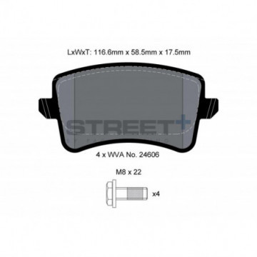 PAGID Street+ sagoma...