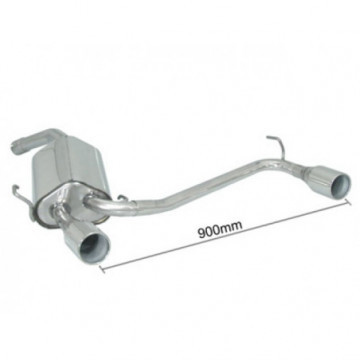 Posteriore inox sdoppiato...