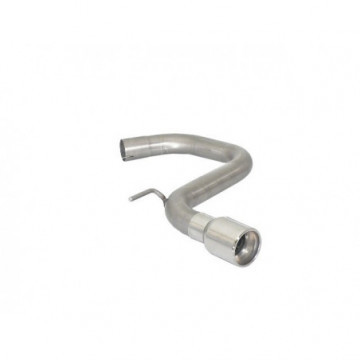 Tubo posteriore inox con...