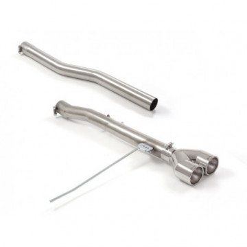 Tubo posteriore Gr. N inox...