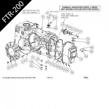 MANUALE CAMBIO HEWLAND FTR-200