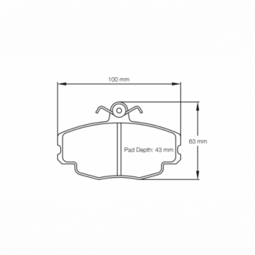 Sagoma Pagid E3276