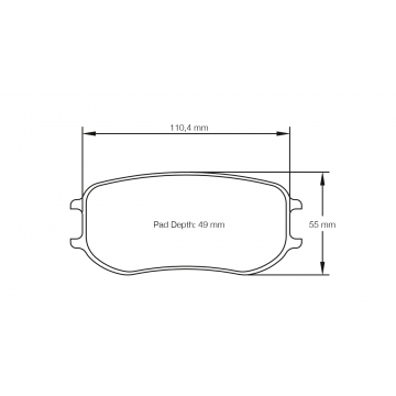 Sagoma Pagid E4921