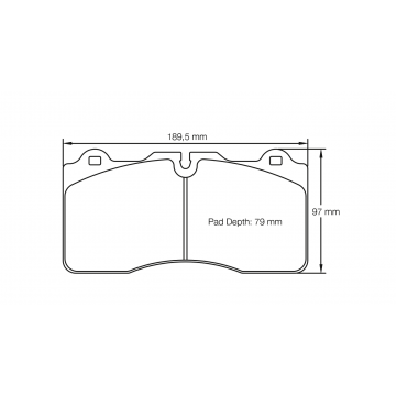 Sagoma Pagid E4945