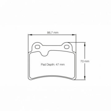 Sagoma Pagid E8069