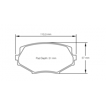 Sagoma Pagid E8127