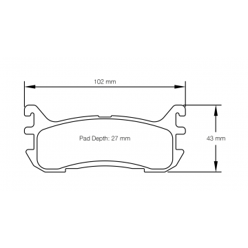Sagoma Pagid E8129