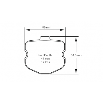 Sagoma Pagid E8240