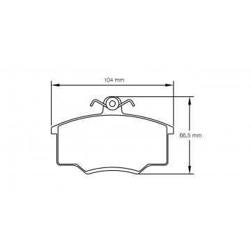 Sagoma Pagid E1146 RSH29E