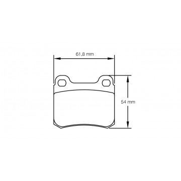 Sagoma Pagid E1151 RSH42