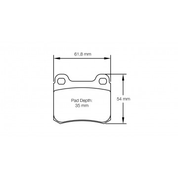 Sagoma Pagid E1177 RSH42