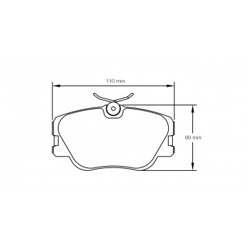 Sagoma Pagid E1190 RSH29E