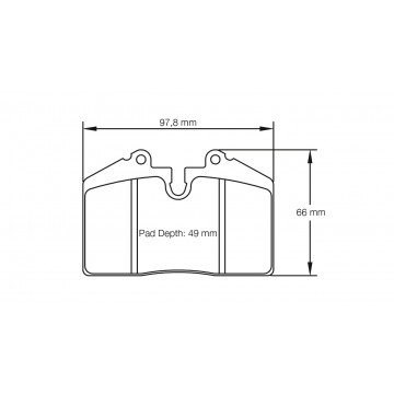 Sagoma Pagid E1203 RSL29