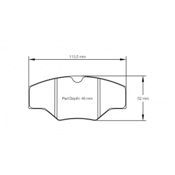 Sagoma Pagid E1265 RST1